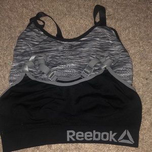 two reebok sports bras